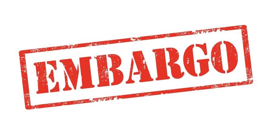 Що таке ембарго (embargo) простими словами