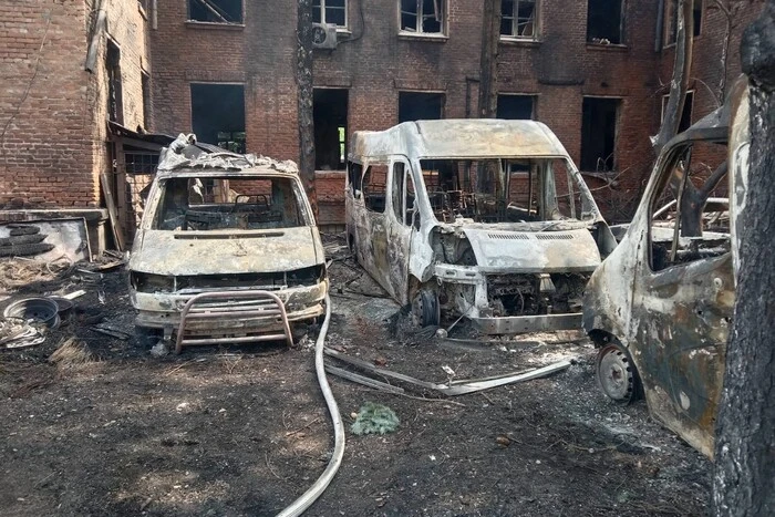 Russians destroyed the Hospitallers base