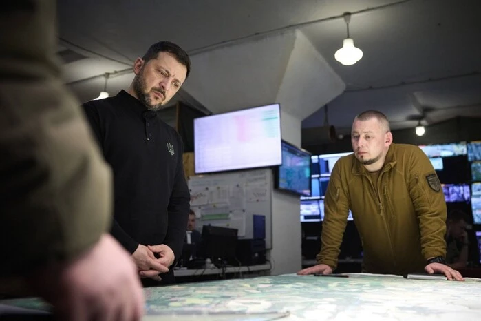 Zelensky meets with air defense partners