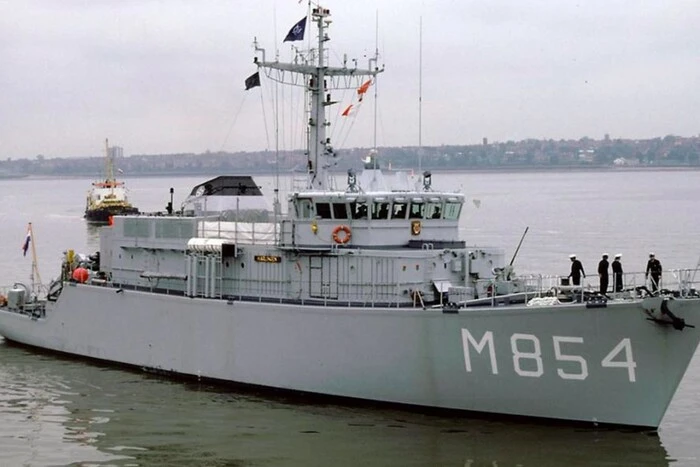 Mine clearance division in the Black Sea