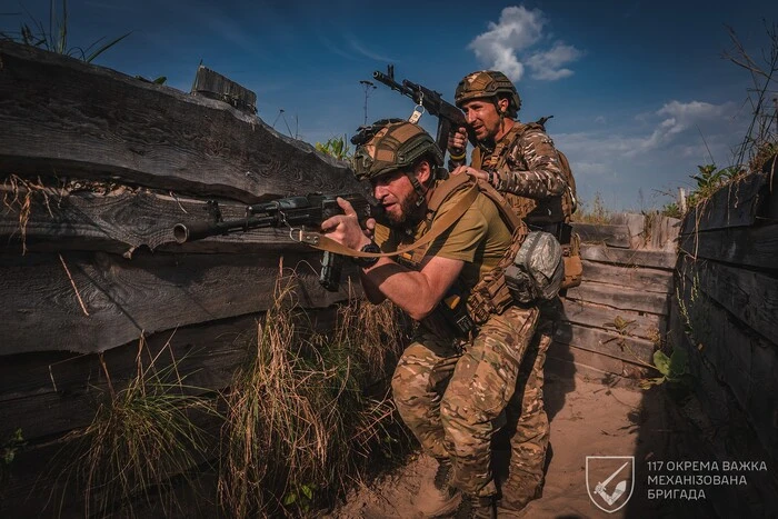 Combat map in Ukraine