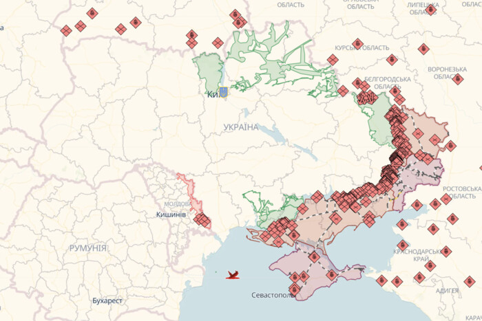 Онлайн-карта бойових дій в Україні на 4 липня: ситуація на фронті