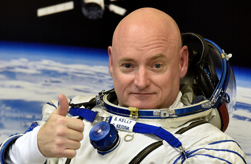 Der US-amerikanische Astronaut Scott Kelly sammelte 500.000 Dollar zur Unterstützung der Ukraine