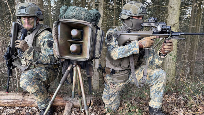 Deutschland hat zum ersten Mal seit dem Zweiten Weltkrieg Truppen an der Grenze zu Russland stationiert