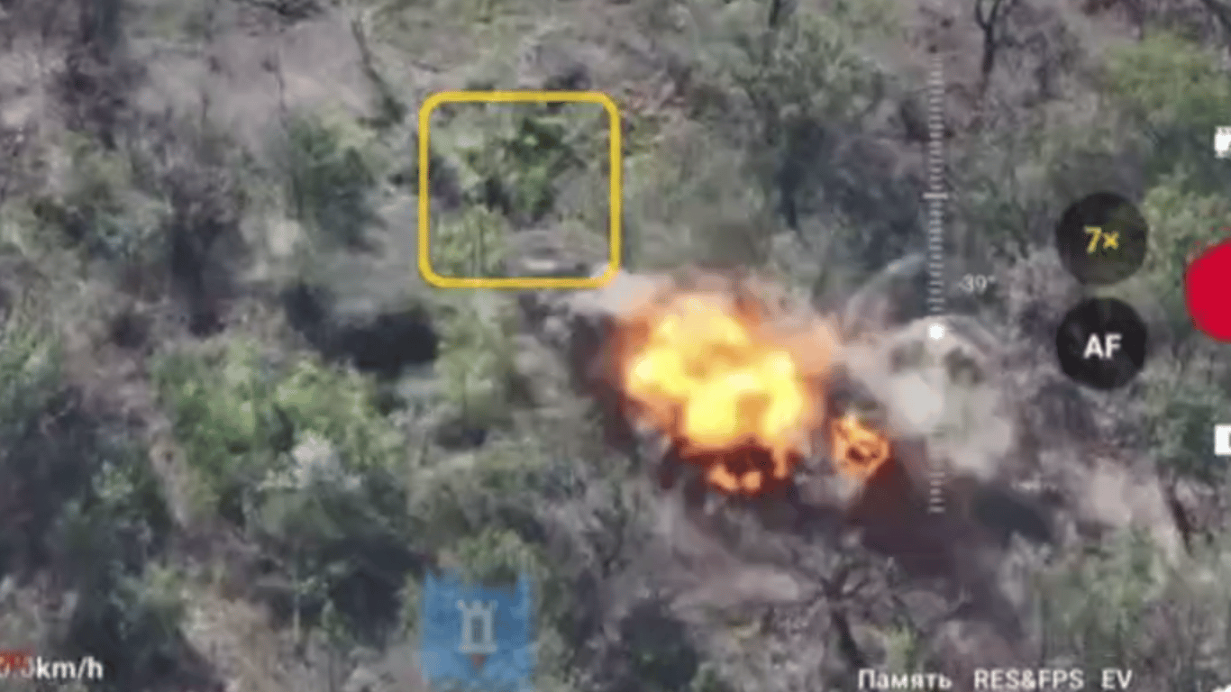 Die Donbas-Hitze - Die Streitkräfte der Ukraine zeigten ein beeindruckendes Video der Zerstörung der Besatzer